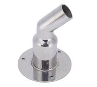 Bewinner Thru Hull Stainless Steel Fitting Derv Heater Pipe Bend for 24mm Tubes, Heat Resistant for Marine Use, Easy Installation for Boat or Land Equipment