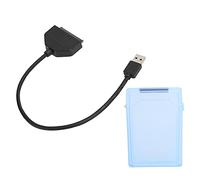 Bewinner to USB Cable, 2.5in USB 3.0 Adapter, USB 3.0 to 2.5in 7-12.5mm SSD/HDD Hard Drive Cable, External Converter for SSD/HDD for Win98SE/ME/2000/XP/ 7/8/10/Higher (Blue)