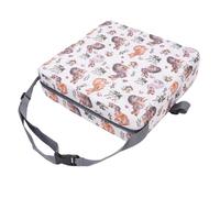 Bewinner Toddler Booster Seat for Dining Table, Non-Slip Portable Cushion with Elastic Straps, Washable Polyester Fiber for Mealtime Comfort (#2)