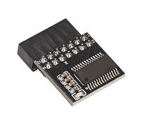 Bewinner TPM 2.0 Module 2x7P 14 Pin MSI for Win 11 Motherboards, Safe Storage, Widely Compatible with DDR3 Support, Black