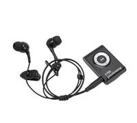 Bewinner Underwater Music Player for Swimmers, 8GB IPX8 MP3 Player, Multifunctional Portable Underwater Music Player with Headphone for Diving Surfing Running Skiing Kayaking (Black)