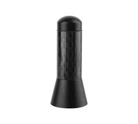 Bewinner Universal 3.5cm Carbon Fiber Car Short Antenna Aluminum Decorative Screw Replacement for Mini - Durable Black