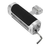 Bewinner Universal Camera Side Handle with Ergonomic Grip, 1/4" Positioning Screw, Adjustable Height, Cold Shoe & Mounts for Camera Cage Accessories