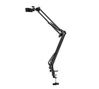 Bewinner Universal Long Arm Phone Holder for Bed Desk, 360° Rotation Adjustable Mount with Sturdy Desk Clamp, Compatible with Most Smartphones