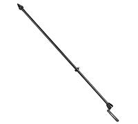 Bewinner Universal Motorcycle Flag Pole Mount - Stainless Steel Rear Seat Luggage Rack Flagpole Accessory, Easy Install for Auto & Car (Black)