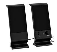 Bewinner USB 2.0 Bass Subwoofer Speaker for Cellphone Laptop PC, Dual Driver Desktop Computer Speaker with 3.5mm Interface, Mesh Hood, Front Volume Control,