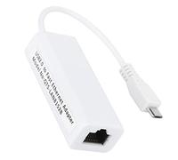 Bewinner USB 2.0 Ethernet Adapter, 100Mbps Gigabit USB LAN Network Adapter, Wired LAN Connection, Micro USB to RJ45 Ethernet Adapter for WINDOWS 7/2000/XP/Vista
