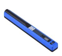 Bewinner USB 2.0 Pen Scanner, Portable Mini A4 Document Scanner, 900 * 900DPI Pen Handheld Scanner for XP/Vista/Windows 7 / Mac OS 10.4 etc with A4 Scan JPG/PDF(Blue)