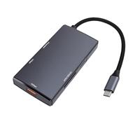 Bewinner USB C Hub 5 in 1 Card Reader, Multi Port Adapter with 10Gbps USB 3.2 Gen 2, Triple Card Reading for 4K 8K Video, Photo Editing, Creators
