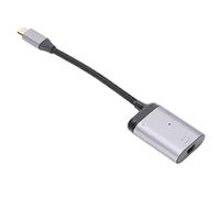 Bewinner USB C to Mini DisplayPort Adapter 4K 60Hz, 8K HDR, 100W PD Fast Charging & USB C Data Port, Aluminum Alloy 3-in-1 Converter for Laptop Tablet Phone