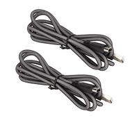 Bewinner USB Charger Cable for 3DS 2DS NDSI XL, 5ft Braided Power Cord Compatible with 2DS 3DS XL New New 2DSXL NDSI LL, 2 Pack Durable Charging Lead with Standard