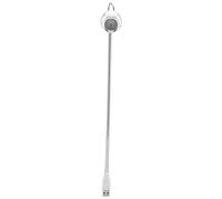Bewinner USB LED Light Lamp for Computer Keyboard PC Notebook Laptop 1W Long Flexible Neck USB Table Lamp Portable USB LED Lamps for Table Light Desk,Good for Night Studying(Pure White-s)