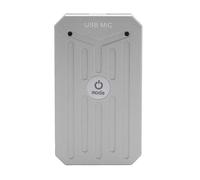 Bewinner USB Microphone 2 Channel 360° Omnidirectional Mic with AI Noise Reduction - HD Recording 192kHz USB Mic for Live Streaming, Gaming, Podcast, Video Calls - Built-in Noise (Meteorite Grey)