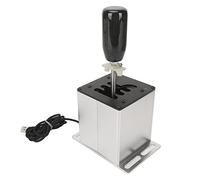 Bewinner USB Simulator Shifter 6+R, Aluminum Alloy H Gear Shifter