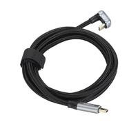 Bewinner USB3.2 Gen2 10Gbps 100W PD Type C Male to Male Data Cable for IOS 15 Pro 4K 60Hz Display U Shape Data Cable for S20 Plus, Note VR Headphones (150cm)