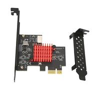 Bewinner USB3.2 GEN2 Front TYPE E Expansion Card, 10Gbps USB Front Panel Adapter Support KEY A TYPE E PCIE 3.0 2X Interface Expansion Card for for (ASM3142 Main Control)