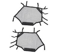 Bewinner UTV Window Roll Cage Mesh, Oxford Cloth Protective Side Window
