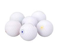 Bewinner Vibrant LED Light Up Putting Ball High Elasticity Trackable Flight Path 6pcs Glow in The Dark Putting Ball for Night Golf