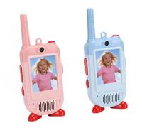 Bewinner Video Walkie Talkies for Kids, Handheld 2 Pack Rechargeable Video Intercom Kids Talkies, Wireless HD Handheld Intercom for Family Games, Outside, Camping, Hiking