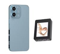 Bewinner Vlog Selfie Monitor Screen, 2inch Magnetic Phone Screen Mirroring with Remote Control, Wireless Rear Camera Display for Live Streaming Photography (Black)