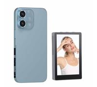 Bewinner Vlog Selfie Monitor Screen, 3.97inch Magnetic Phone Screen Mirroring with Remote Control, Wireless Rear Camera Display for Live Streaming Photography (black)