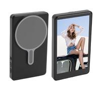 Bewinner Vlog Selfie Monitor Screen, 4K Recording Wireless Back Camera Monitor, WIFI Magnetic Selfie Screen with Bluetooth Remote for Vlog, Live Streaming (Black)