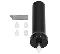 Bewinner Watch Repair Air Pump Tool for Removing Watch Crystals, Professional Watchmaker Repair Kit with 5 Size Fittings, Stainless Steel and ABS Glass Remover for One Piece