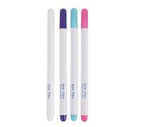 Bewinner Water Erasable Fabric Marking Pen Set of 4, Tailor Pen for Leather Craft & Sewing, DIY Vanishing Marker for Clothing, Shoes, Fabric