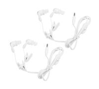 Bewinner Waterproofing Earphones, 2 Pcs Wired Earphones, IP68 Waterproofing, Noise Isolation, Clear Quality Sound, 3.5mm Wired Earbuds for MP3 Player Phone Tablet