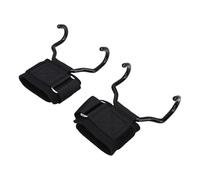 Bewinner Weight Lifting Hooks, Adjustable Wrist Straps with Non-Slip Rubber Grip for Pull Ups, Deadlifts, Strength Training & Gym Workouts - Max 330 Lbs
