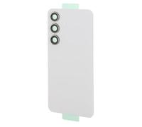 Bewinner White Back Glass Cover Replacement for S24, Pre-Installed Camera Lens & Adhesive, Repair Tools Kit, Housing Door for Samsung S24 Back Panel (White)