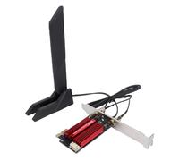 Bewinner WiFi 7 PCIe WiFi Card, 5.4 Wireless Network Adapter 6GHz 5GHz 2.4GHz Triple Band 2880Mbps, with 12dBi Detachable Antenna, for 10 11 Motherboards