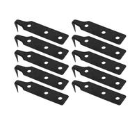 Bewinner Windshield Broach Blade, 10PCS Auto Glass Cut Out Bent Blade,