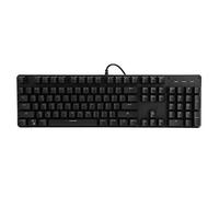 Bewinner Wired Gaming Keyboard, 104 Keys Mechanical Keyboard, Colour Backlit Gaming Keyboard, Computer PC Gaming Keyboard for PC/Laptop (Black)