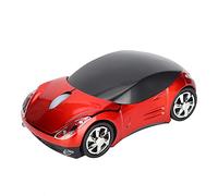 Bewinner Wired Gaming Mice, 2.4G Wireless Optical Smart Red Car-Shaped Mouse for Laptop PC Tablet Gaming