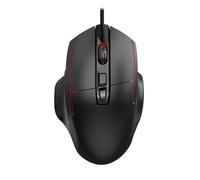 Bewinner Wired Gaming Mouse, RGB 4 Color Breathing Light 7 Programmable Buttons Ergonomic Design, with Macro Key Customization, for PC Laptop