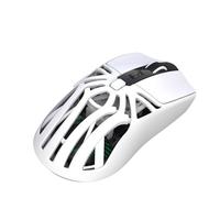 Bewinner Wireless Gaming Mouse, 10000DPI Optical Sensor, 500mAh Battery, 2.4G/BT5.3/USB C Gaming Mouse with 7 Programmable Buttons, Ergonomic Computer Mices for Laptop PC (White)