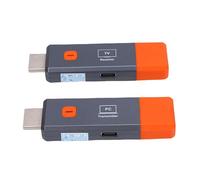 Bewinner Wireless HDMI Transmitter and Receiver, 4K Decode to 1080P Output Extender Kit with 50m Range, 2.4G/5.8G Dual Band for Projector, TV, Laptop, PC, Plug and Play