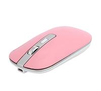 Bewinner Wireless Mouse, 2.4G Portable Computer Mouse with 3-Level DPI, 10M Range, Rechargeable, Quiet Click, for PC Laptop Notebook Gaming Office, Pink (Pink)
