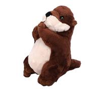 Bewinner Wishing Otter Plush Toy - Realistic Standing Stuffed Animal, Soft Cute Adorable Birthday & Festivals