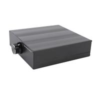 Bewinner XLR Box 1 in 2 Out Balanced Signal Splitter | Signal Switcher Selector, Studio Sound System Setup, 2 Channel Output, Plug and Play