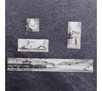 Bewinner1 DIY PTB PC Gaming Mechanical Keyboard Space Keycap - ESC, Enter, Numpad Enter - Universal Computer Keyboards Cap Landscape Painting (PTB)