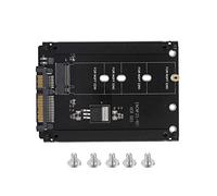 Bewinner1 M.2 NGFF to SATA Adapter, 22pin M.2 NGFF SSD to 2.5 SATA Converter For WinXP/Vista/Win7/Win8 32-digit/64-digit MAC/LINUX, M.2 to SATA M Key Adapter