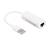 Bewinner1 USB2.0 to Ethernet Adapter, RJ45 ABS Ethernet Adapter for Android Realtek RTL8152B Chip External Network Card, High Portable Universal Network Device Adapter for Tablet PC