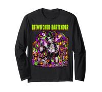 Bewitched Bartender Bartending Zombie Ghoul Vampire Womens Long Sleeve T-Shirt