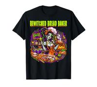 Bewitched Bread Baker Baking Bakery Spooky Scary Women T-Shirt