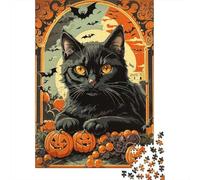 Bewitched by Midnight 1000 Piece Jigsaw Puzzle for Adults, 70x50cm/1000pcs, Relaxing Screen-Free Hobby, Evening Leisure And Quiet Weekends