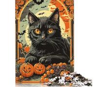 Bewitched by Midnight Puzzles 500 Pieces Wooden Puzzles for Adults & Teenager Learning Educational Toys 500pcs (52x38cm)