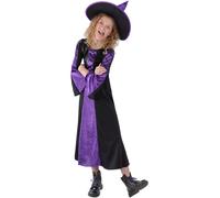 Smiffys Bewitched Costume, Purple (Size S)