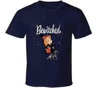 Bewitched Retro Tv Series 60's Throwback Vintage Old School Mens T Shirt Sapphire Black M
